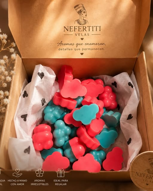 Wax melts de colores