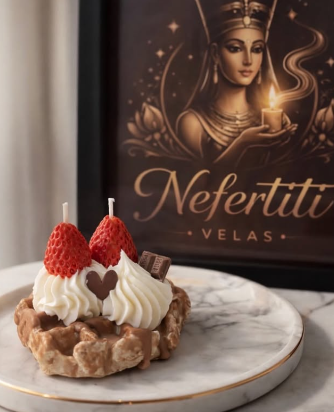 Vela Muñeco de galleta de Nefertiti Velas