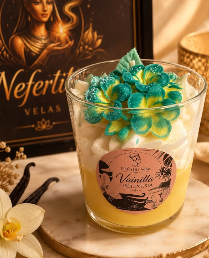 Vela Vainilla Polinesia de Nefertiti Velas